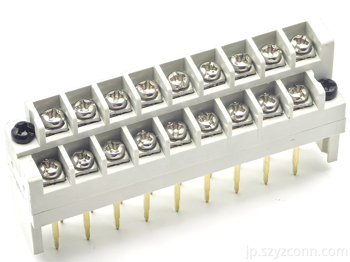 7.62mmバリア端子台 18p 7.62mm barrier terminal blocks 18p